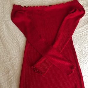 Red dress